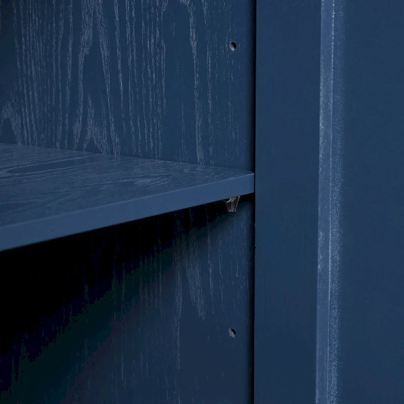 Buffet 4 portes avec façade à panneaux ondulés