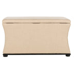 Banc de rangement en lin - 36 po L x 19 po P x 21 po H
