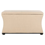 Banc de rangement en lin - 36 po L x 19 po P x 21 po H