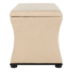 Banc de rangement en lin - 36 po L x 19 po P x 21 po H