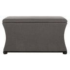 Banc de rangement en lin - 36 po L x 19 po P x 21 po H