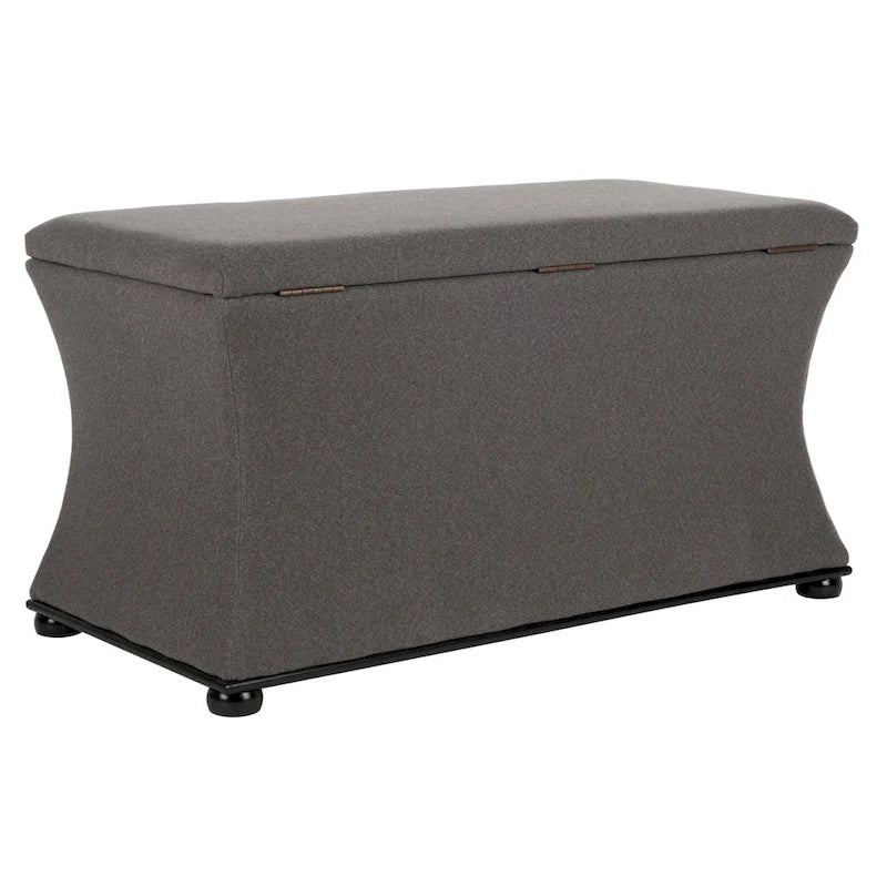 Banc de rangement en lin - 36 po L x 19 po P x 21 po H