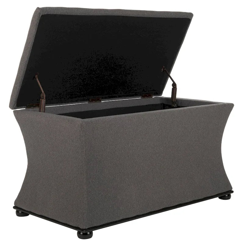 Banc de rangement en lin - 36 po L x 19 po P x 21 po H