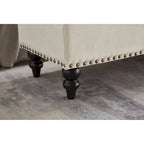Banc de rangement avec couvercle capitonné, 150 cm