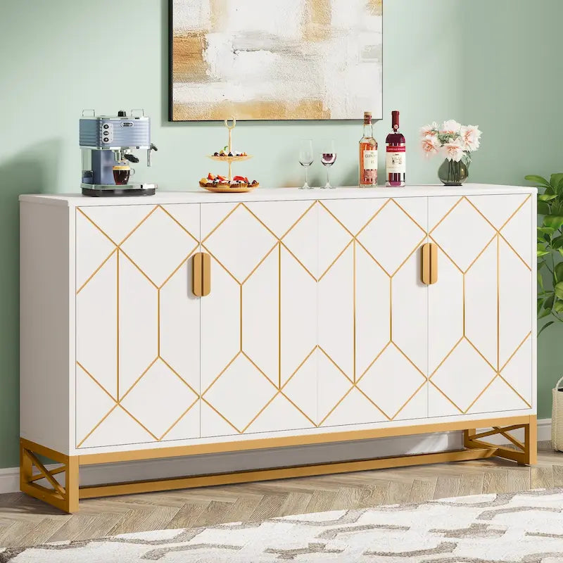 Buffet avec compartiments de rangement