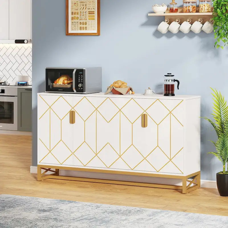 Buffet avec compartiments de rangement