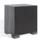 Coffre de rangement laqué blanc et or – 61 cm (L) x 46 cm (P) x 66 cm (H)