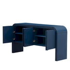 Meuble de rangement en bois à 4 portes pour salon/entrée/couloir