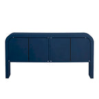 Meuble de rangement en bois à 4 portes pour salon/entrée/couloir