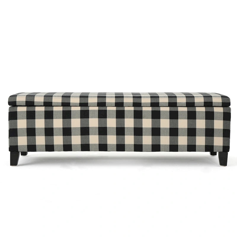 Banc Ottoman de Rangement Rembourré
