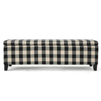 Banc Ottoman de Rangement Rembourré
