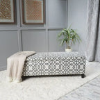 Banc Ottoman de Rangement Rembourré