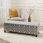 Banc Ottoman de Rangement Rembourré