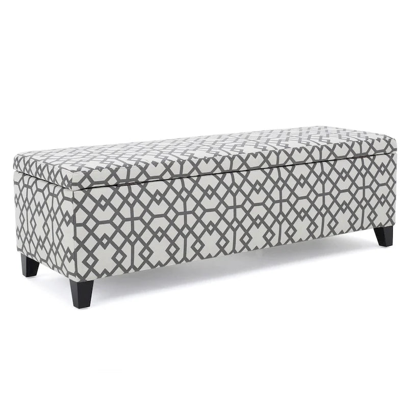 Banc Ottoman de Rangement Rembourré