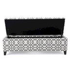 Banc Ottoman de Rangement Rembourré