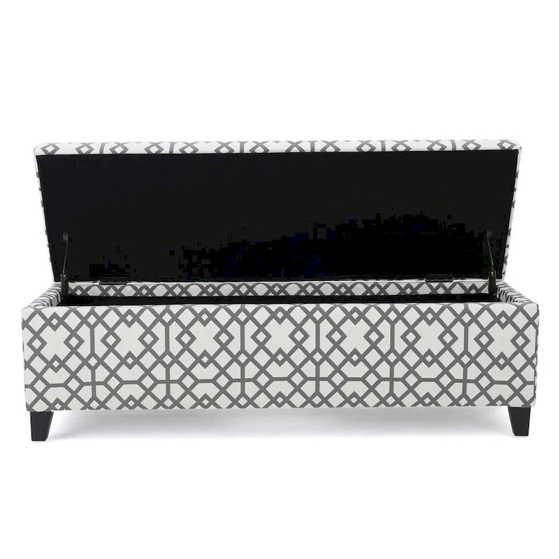 Banc Ottoman de Rangement Rembourré