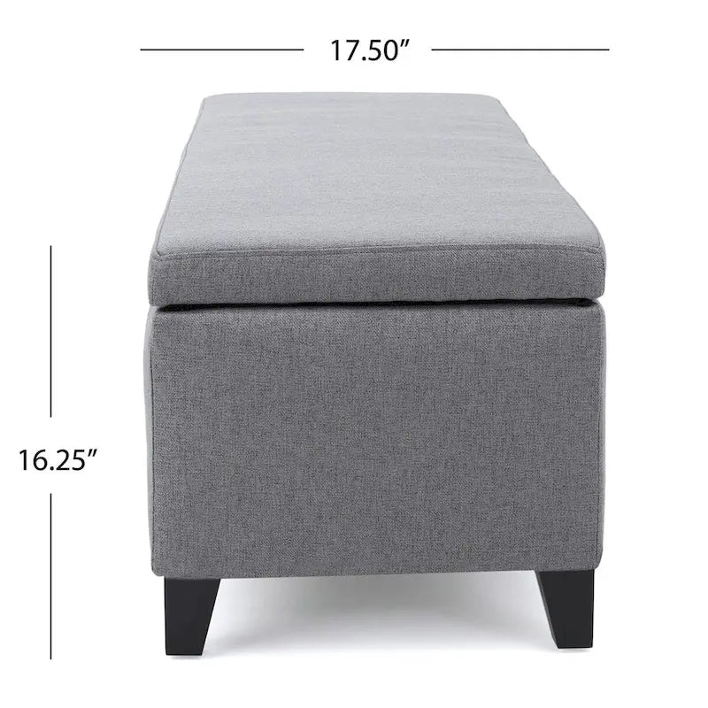 Banc Ottoman de Rangement Rembourré
