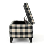 Banc Ottoman de Rangement Rembourré