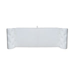 Banc de rangement ottoman avec accoudoirs roulés et capitonnage à boutons