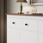 Buffet de rangement avec 2 tiroirs et 4 portes
