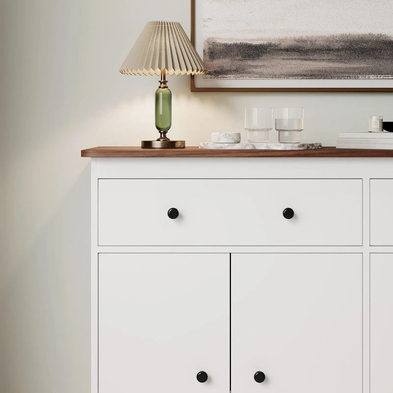 Buffet de rangement avec 2 tiroirs et 4 portes
