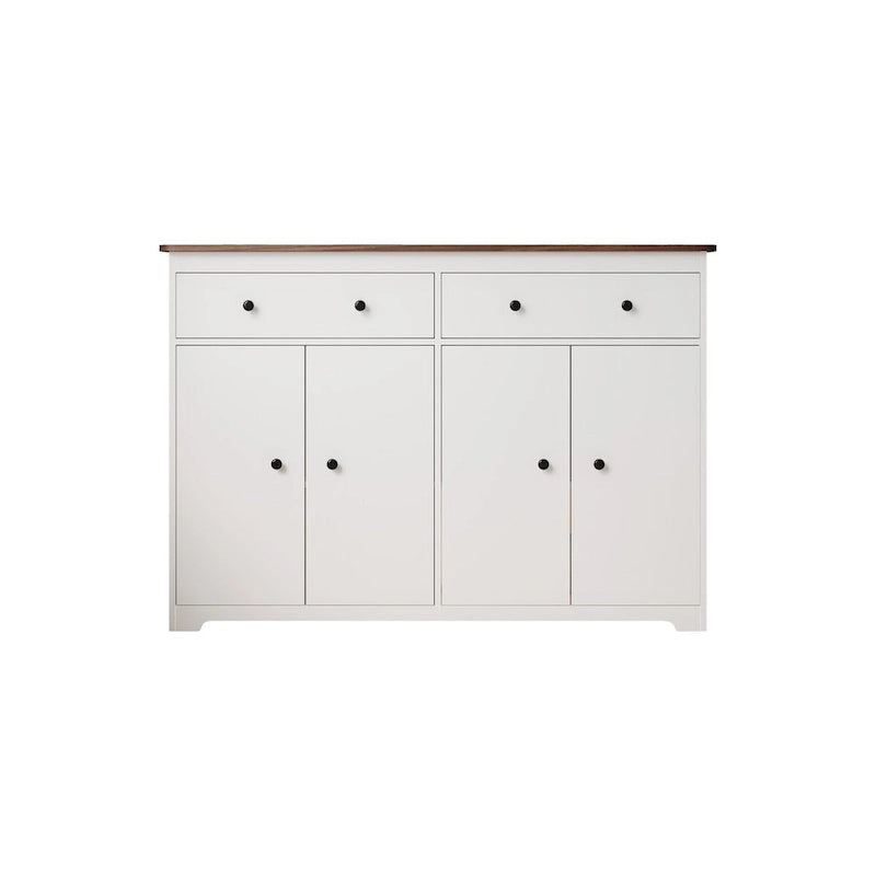 Buffet de rangement avec 2 tiroirs et 4 portes