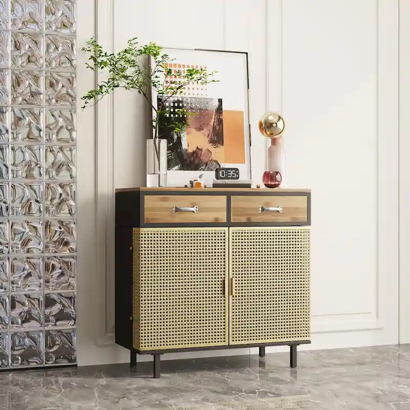 Buffet avec tiroirs et portes