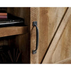 Meuble TV avec portes coulissantes façon grange