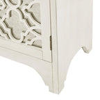 Bahut de salle à manger quatrefoil crème